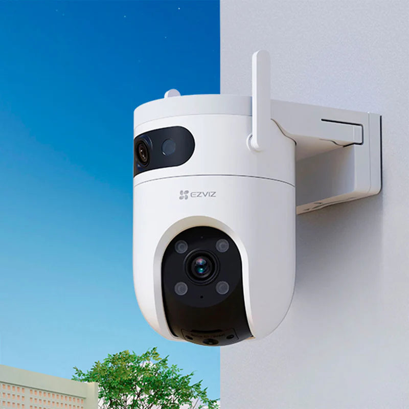 H9c Dual - Surveillance Totale 2K, Double Lentille et Suivi IA