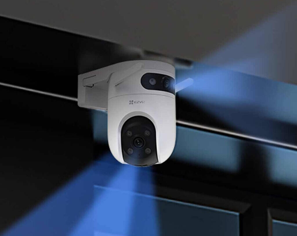 H9c Dual - Surveillance Totale 2K, Double Lentille et Suivi IA