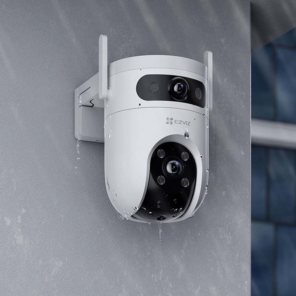 H9c Dual - Surveillance Totale 2K, Double Lentille et Suivi IA